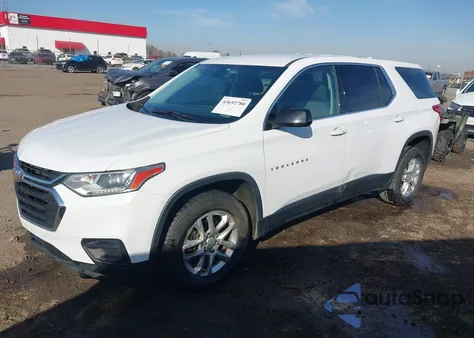 2018 Chevrolet Traverse Ls z USA, uszkodzony, nr VIN 1GNERFKW0JJ202274